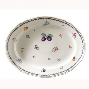 Ginori Italian Fruit Oval Flat Platter - 13.5"